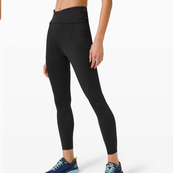 Lululemon Free to Speed High-Rise Tight 25" Size 4 NWT - Black - Picture 1 of 6